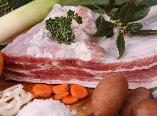 La Ferme du Louvier - Poitrine demi-sel 600g