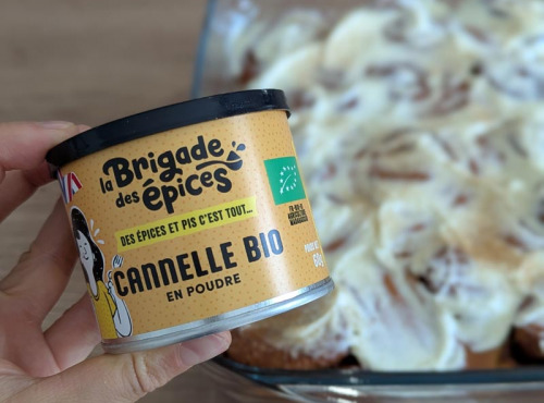 La Brigade des Epices - Cannelle BIO de Madagascar en poudre - 80g