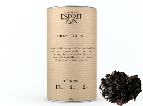 Esprit Zen - Thé Bleu Vert "Milky Oolong" - Boite 100g