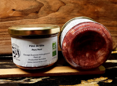 Maison Biau - Pâté de tête de porc noir 200g