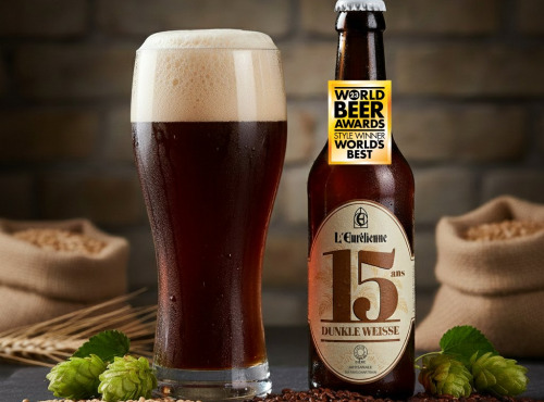 Bière L’Eurélienne – Brasserie de Chandres - 6 X BIERES DUNKLE WEISSE L'Eurélienne 33CL