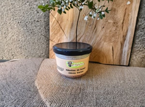 La Ferme de Labergement - Rillettes de bœuf olives vertes 200 g