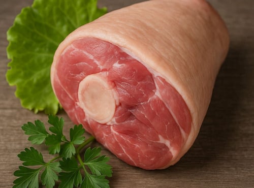 Ferme de la Paumerais - JAMBONNEAU A ROTIR DE PORC FRANCAIS (x1) - 500 Gr