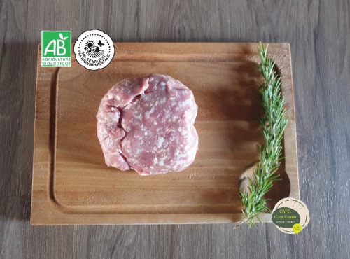 Ferme GAEC Côte Pardin - [SURGELE] 2 kg Viande Hachée de Veau BIO Race Aubrac