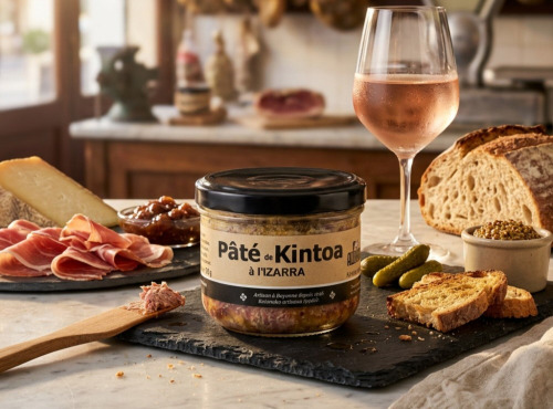 Charcuterie Aubard - Pâté de KINTOA à l'Izarra 180g