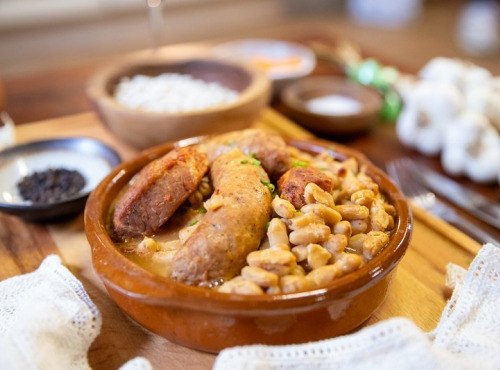 Maison Micouleau - Cassoulet de tradition au piment d'Espelette boite 840g