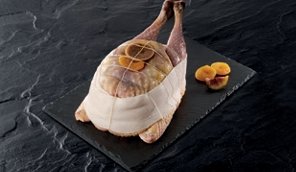 EARL Plumes et Laines - pintade farcie figue abricot