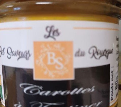 Les Bel' saveurs du Rouergue - CAROTTES A TARTINER