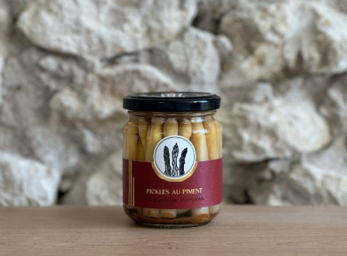 Les Asperges Perroteau - Pickles d'asperges au piment 6x120g