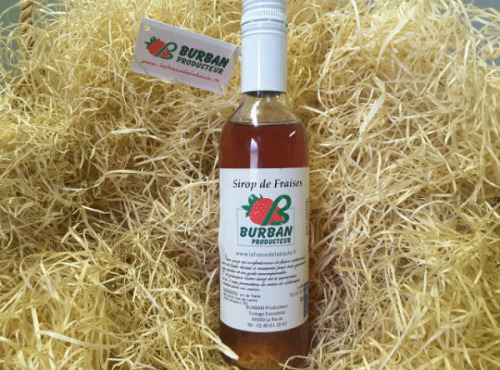 La Fraise de La Baule - Sirop De Fraise Burban Producteur
