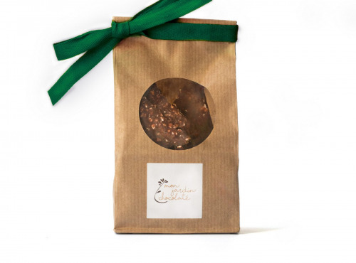 Mon jardin chocolaté - Plaques chocolat au lait et noisettes