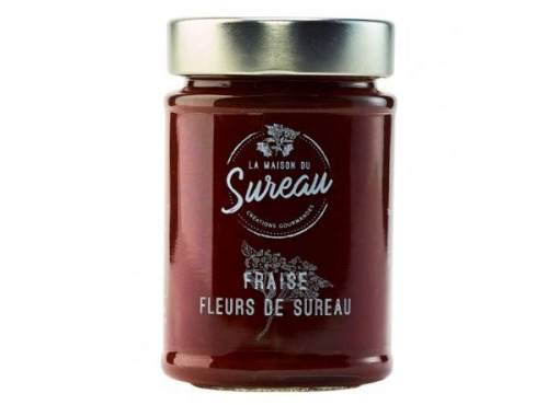 La Maison du Sureau - Confiture de fraise et de fleurs de sureau - 6 x220g
