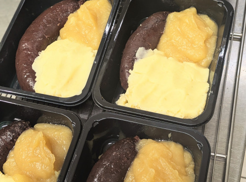 Ferme Joos - Boudin noir, purée, pommes