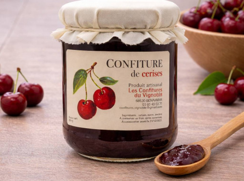 Maison Schmid - Confiture Cerises - Les Confitures du Vignoble