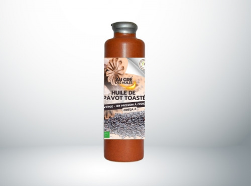 Adal Terra - Huile Vierge Gastronomique de Pavot Bio Toasté 200ml