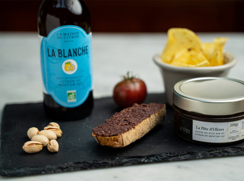 Maison Gannac - Pâte aux olives de Nice AOP et Citron de Menton IGP - 130 gr