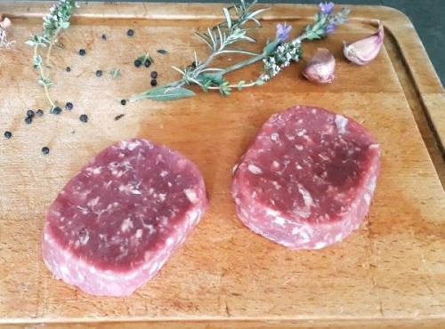 La ferme de Rustan - [Précommande] Steak Haché de Veau d'Aveyron et du Ségala IGP et Label Rouge 1Kg