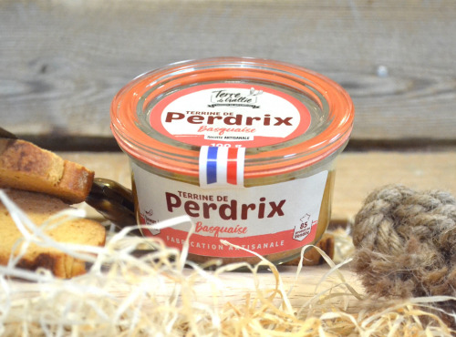 Terre de Gallie - Terrine de perdrix basquaise