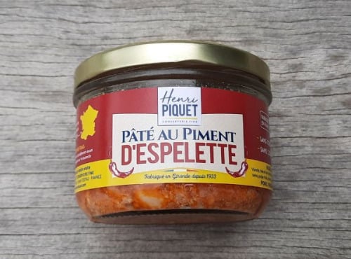 Les Huîtres du Grand Sud - Pâté au piment d'espelette Henri Piquet - 180g