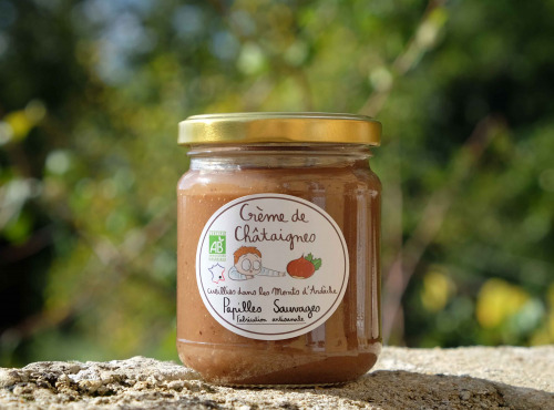 Papilles Sauvages - Crème De Châtaignes D'ardèche Bio - 250g