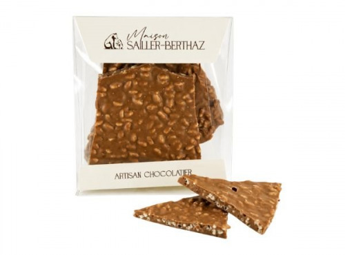 Maison Sailler Berthaz - À la casse riz soufflé au Chocolat Lait Caramel