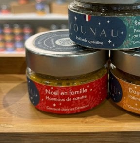 YOUNAU – Histoires de tartinades - Tartinade apéritive - Edition limitée Noël 2024 - Noël en famille