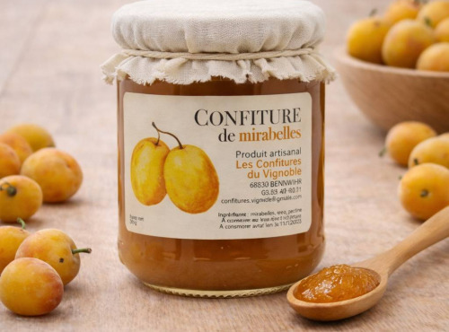 Maison Schmid - Confiture de Mirabelles - Les Confitures du Vignoble