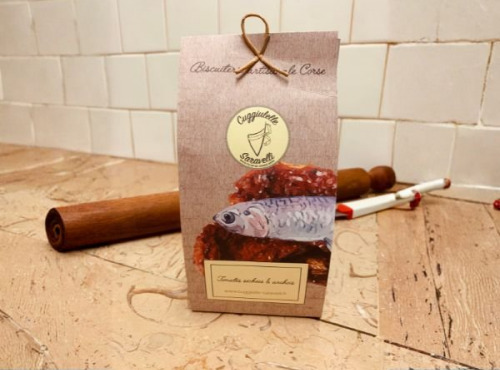 Biscuiterie Saravelli - Cuggiulelle salées tomate sechée & anchois