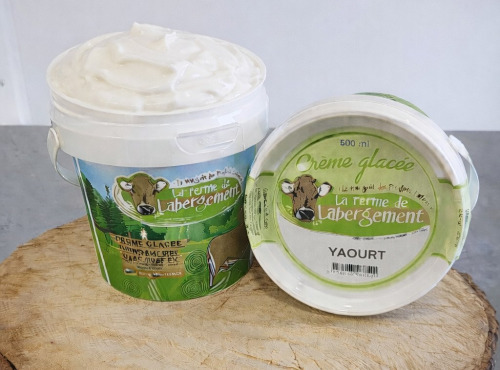 La Ferme de Labergement - Crème glacée 500 ml Menthe/chocolat