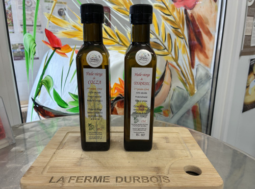 La Ferme Durbois - Huiles vierge Tournesol et Colza 2x25cl
