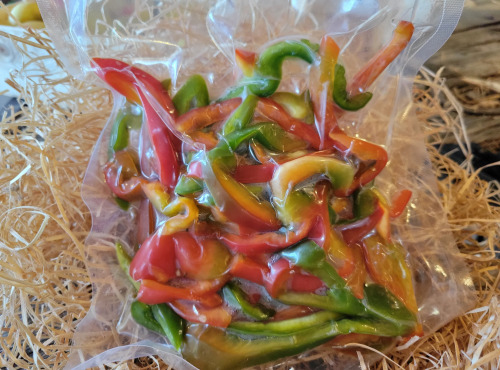 Les Jardins de Gérard - Poivrons mix (émincés) - 250g