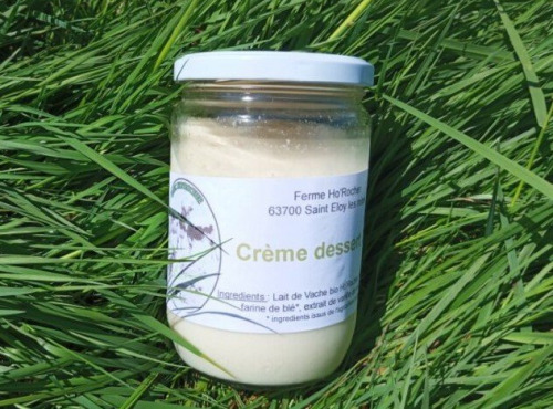 Ferme Ho'Rocher - Crème dessert Vanille 500g