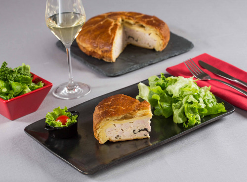 Traiteur Gourmet d'Alsace - Tourte Volaille 4 personnes