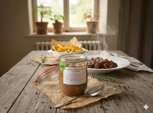 La Ferme Heureuse - Carbonade d'Angus à la bière 940g