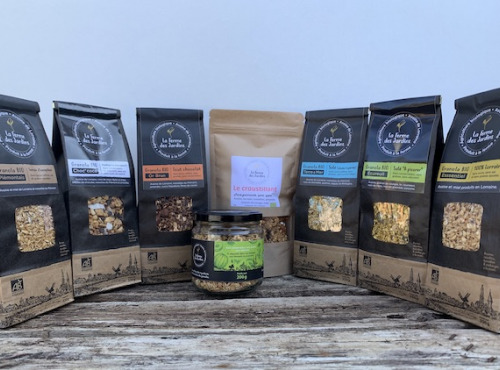 Ferme des Jardins - Granola Pack Découverte + 2 produits offerts