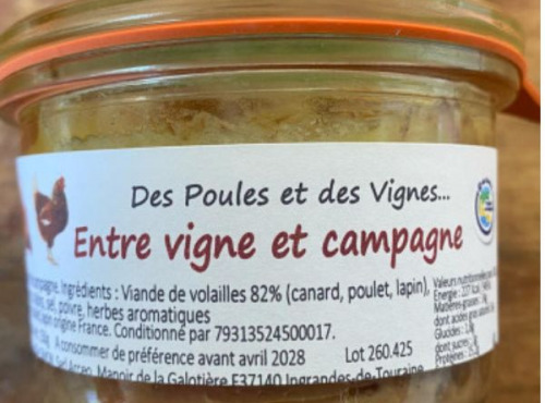 Des Poules et des Vignes à Bourgueil - Entre Vignes et Campagne