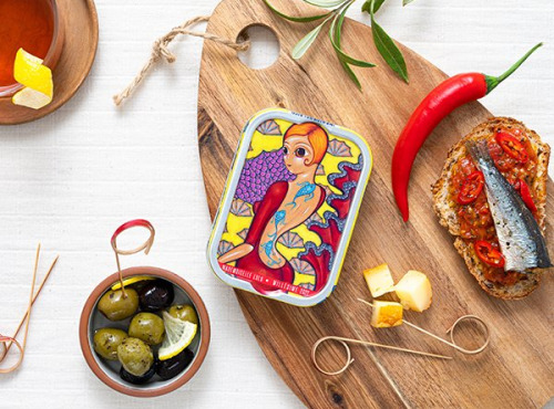 La Perle des Dieux - Sardines millésimées 2022 - lot de 4 boîtes