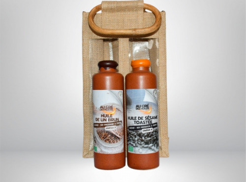 Adal Terra - Huile de Lin et Sésame toasté Biodynamique 2X200ml