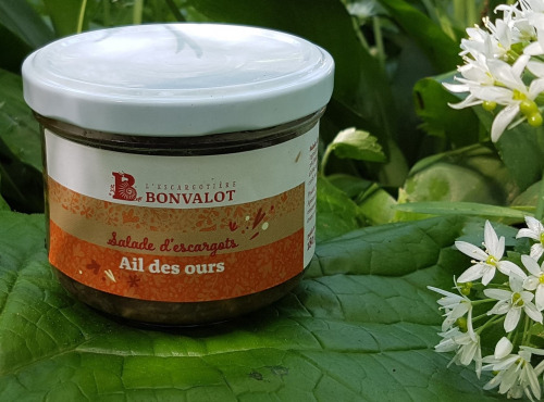 L'escargotière BONVALOT - Salade d'Escargot Ail des Ours 90g