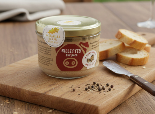 La Ferme Durbois - Rillettes pur porc 180g
