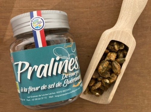 Les Graines de Louise - Pralines de courge FDS pot 100gr (lot de 12)