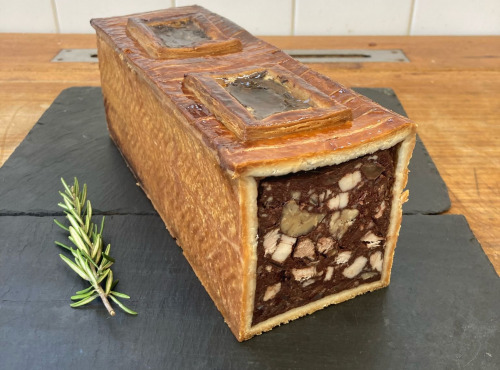 Elevage Les Blancs de l'Ouest - Pâté en croûte - Boudin aux chataignes - 15 tranches