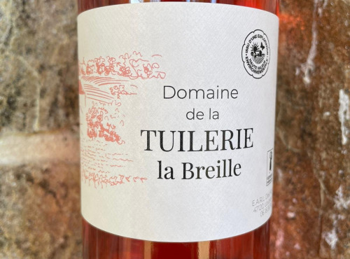 Domaine de la Tuilerie - LOT 3 BOUTEILLES ROSE DOMAINE DE LA TUILERIE LA BREILLE COTES DE DURAS