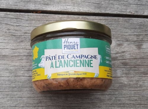 Les Huîtres du Grand Sud - Pâté de campagne à l'ancienne Henri Piquet - 180g