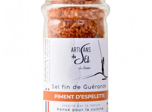 Artisans du Sel - Moulin à Sel au Piment d'Espelette 80g x 9