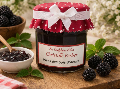 Maison Schmid - Confiture Extra de Christine Ferber - Mûre des bois d'Alsace
