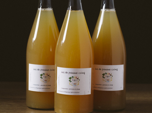 La Ferme des Prun'Elles - Lot De 3 Jus Pomme Coing