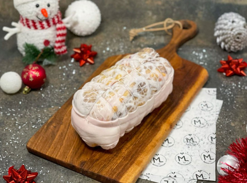 Maison Lascours - [Précommande] Rôti de Pintade farci Forestière - 1 kg