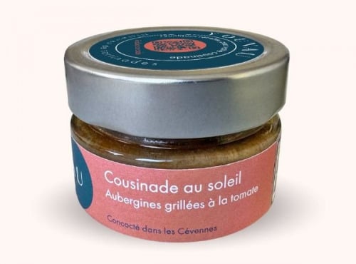 YOUNAU – Histoires de tartinades - Tartinade apéritive : Cousinade au soleil - Aubergines grillées à la tomate