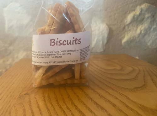 Des Poules et des Vignes à Bourgueil - Biscuits
